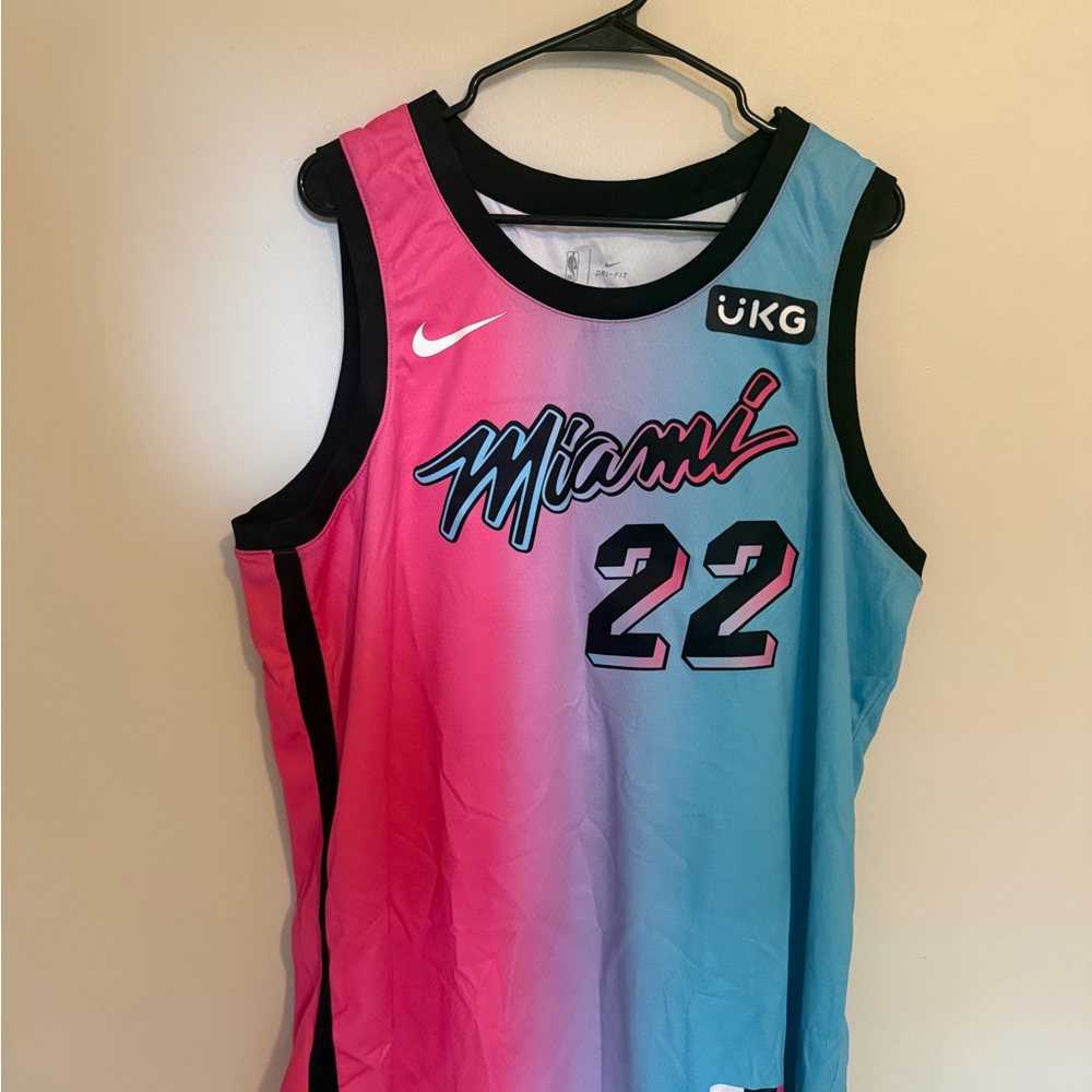 Nike Dri-FIT Black and White Jersey